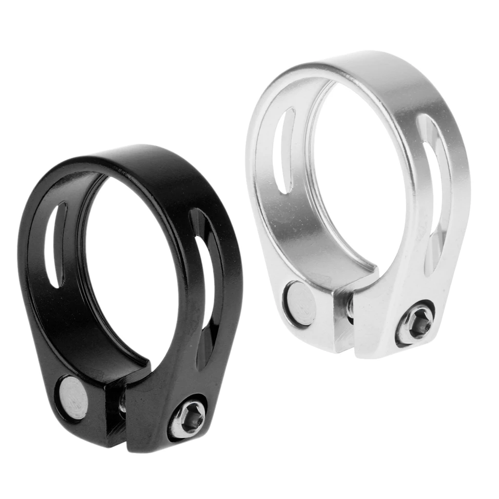 Pack of 2 Alloy Cycling Bike Bicycle Quick Release Seat Post Clamp 34.9mm