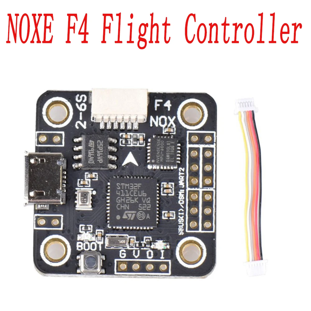 NOXE F4 плата контроллера полета MPU6000 сенсор OSD 5 В/3A BEC с/без барометра для 90 мм 120mm150mm миниатюрный Дрон Квадрокоптер