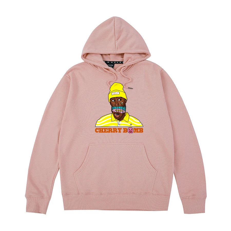 Принадлежности для гольфа cherry bomb Tyler The Creator OFWGKTA кататься на коньках рисунок Frank Ocean Harajuku с цветочным принтом толстовки для мальчиков, свитшот, унисекс для мужчин и женщин