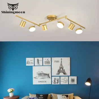 

Modern Surface Mounted Ceiling Lamp Round Metal Lampshade for Living Room Bedroom Ceiling Light Lustre LED 220V Light Fixtures
