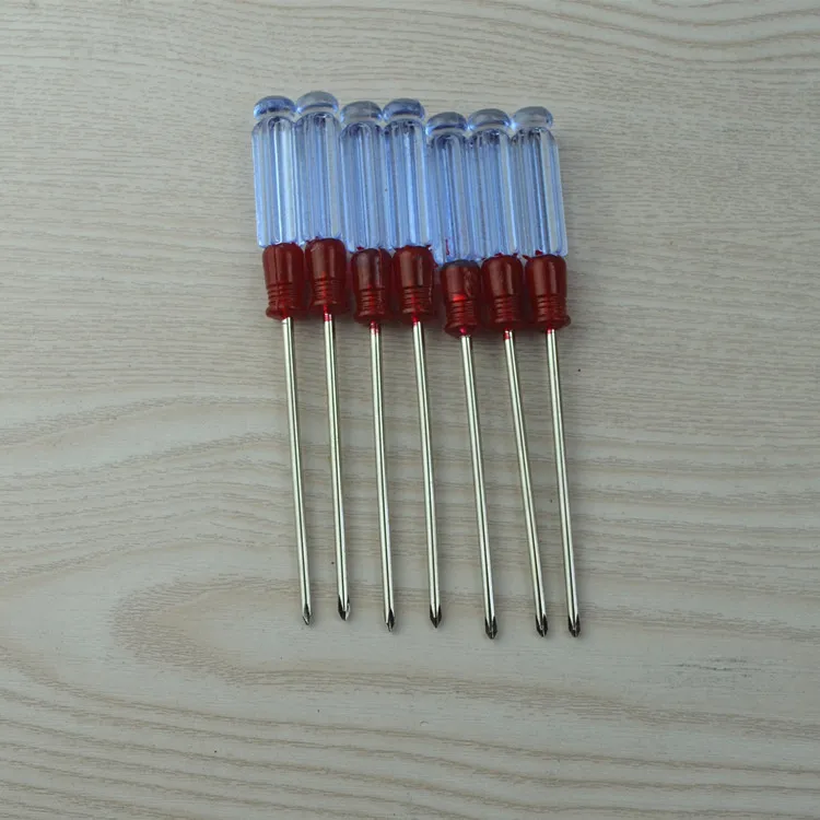 

Supply tou ming bing Screw Screwdriver 3-Inch Small Crystal Screw Driver du nie dai Magnetic Transparent Head Screwdriver