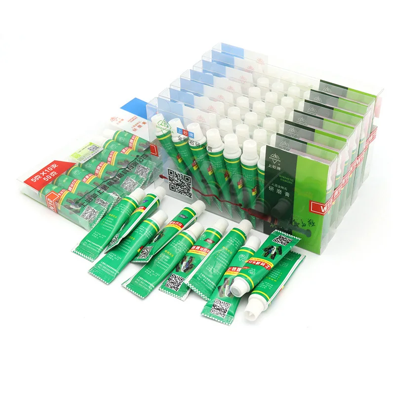 

1pc 5g 320-10000 Mesh Diamond Abrasive Paste Needle Tube Grinding Polishing Lapping Compound Glass Metal Tool Jade Amber Buffing