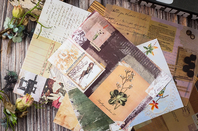 8 шт./упак. A5 Винтаж буквы калька Бумага шаблон пакет для Скрапбукинг Happy planner изготовления открыток мусор журнал проекта