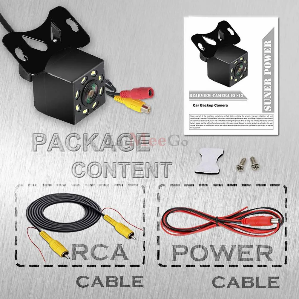 CCD Car Brake Light Reverse Camera For Citroen JUMPER III FIAT DUCATO X250 Peugeot BOXER III LED Light Parking Rear View Camera