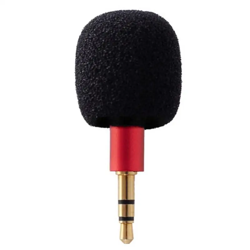 Portable Mini Microphone Mic 3.5mm Aux 4 Pole Metal Capacitance Microphone for Mobile Phone Computer Laptop PC Recording bluetooth microphone Microphones