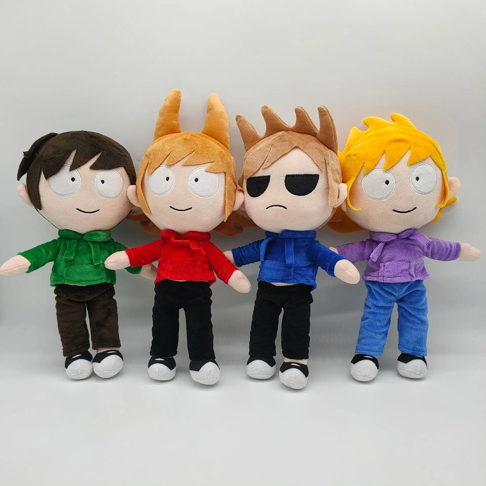 Eddsworld Plush Toys Anime Edd Tom Matt Tord Stuffed Doll Home Decoration  Peluche Figure Pillow Kids Christmas Birthday Gifts - AliExpress