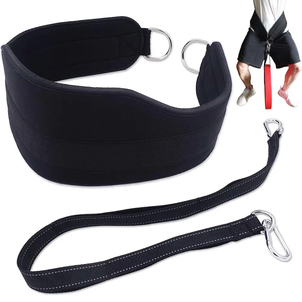 Cinto de levantamento de peso para atividade física, com alça pesada, neoprene, faixa de mergulho para treino em casa, academia, crossfit, treinamento de musculação