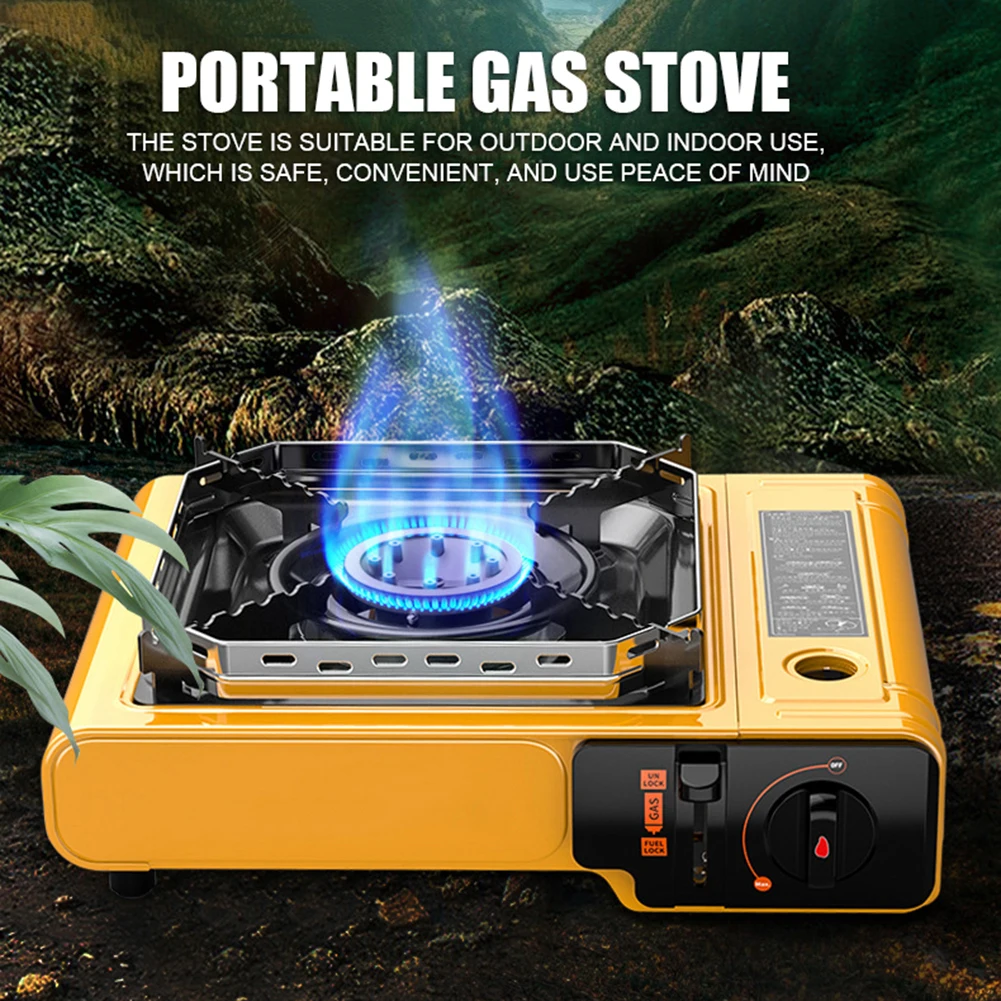 2.9KW Outdoor Cooker Small Gas Tank Gas Stove Camping Cooker Field Use