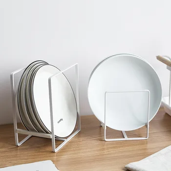 

Kitchenware Japanese style Tableware Storage Draining Rack Kitchen Organization Shelves Disk Holders Dish rack organize tray