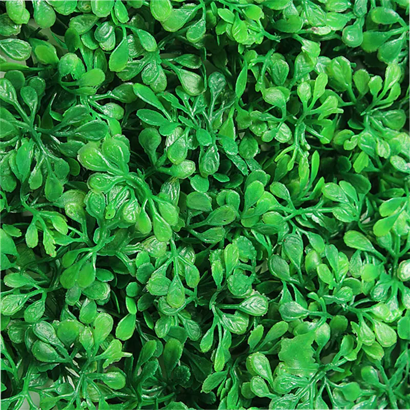25X25cm Green Grass Plastic Artificial Fish Tank Ornament Plant Aquarium Lawn Decoration Artificial Turf Grass Mat