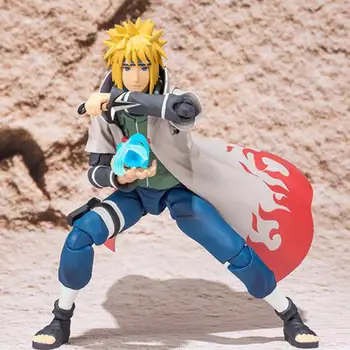 

17cm Naruto Yondaime Hokage Namikaze Minato Action Figure Movable Figurines Pvc Japan Anime Figure Colection Toys Gift