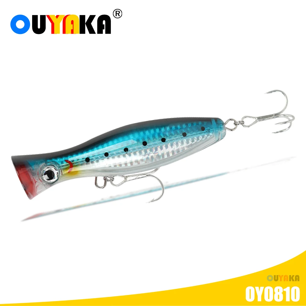 Popper Fishing Lures Floating Weights 43g Isca Artificial Pesca Accesorios Mar Equpment peche a la carpe trolling Leurre Angeln