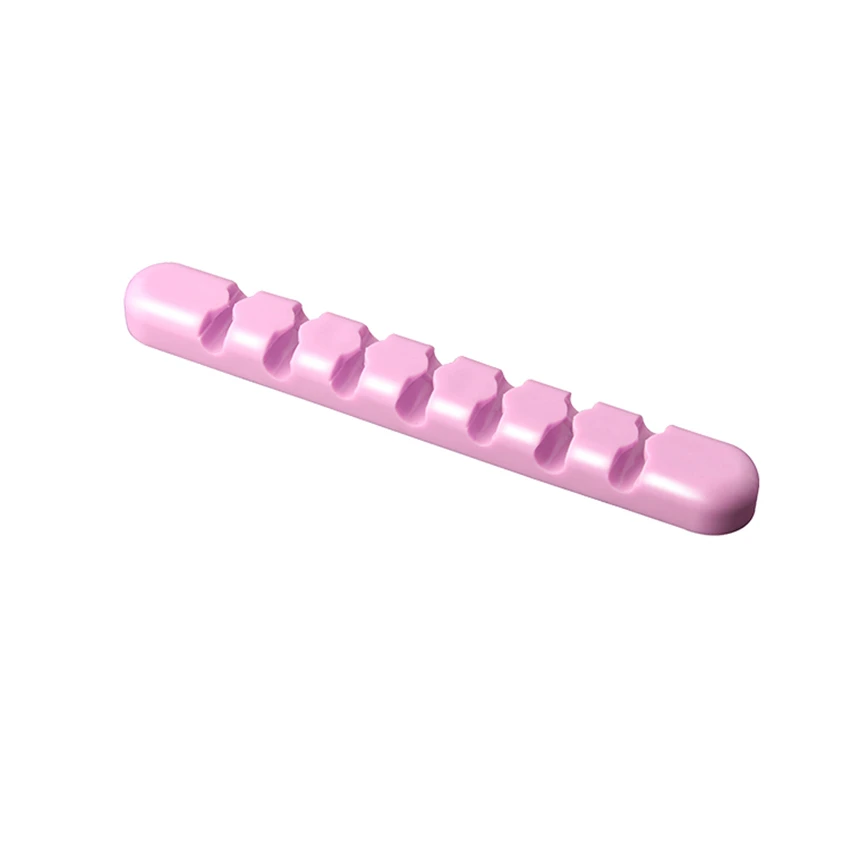

1PC Earphone Cable Winder, Cable Organizer Holder Clip, Silicone Material Storage Clips for MP3 MP4 Mouse Earphone Charger Wire
