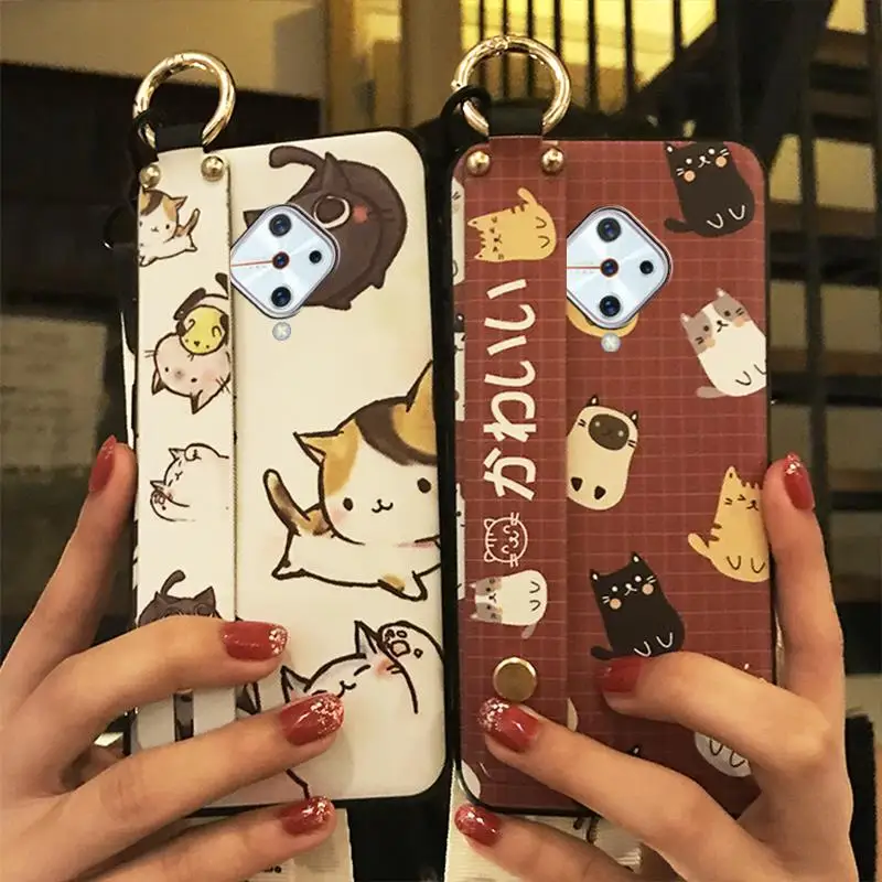 Браслет грязеотталкивающий чехол для телефона VIVO V17/Y9S/X50 Lite/V1945A мультфильм
