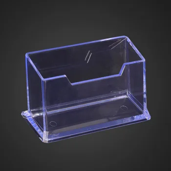 

Fashion Acrylic Clear Desktop Business Card Holder Stand Display Dispenser Card Stand Holder Office Desk Accessories Organizer