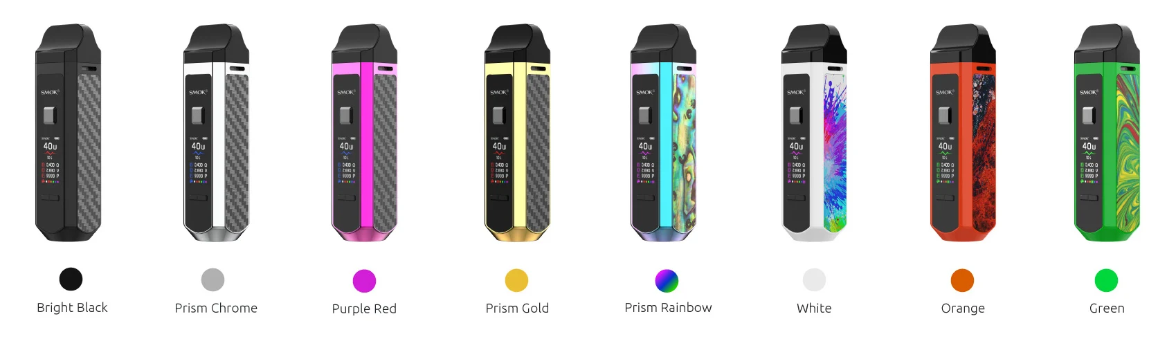 SMOK RPM Стандартный Pod& Nord Pod для RPM40 Vape комплект электронная сигарета картридж испаритель распылитель