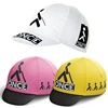 Retro ONCE Cycling Caps PINK/Yellow/White Bike Hat One Size Fits Most 1