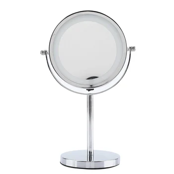 

Makeup LED Light Magnifying Mirror 6 inch Round Bathroom Vanity for Shaving / Makeup LED Light Magnifying Mirror Cosmetic Mirror