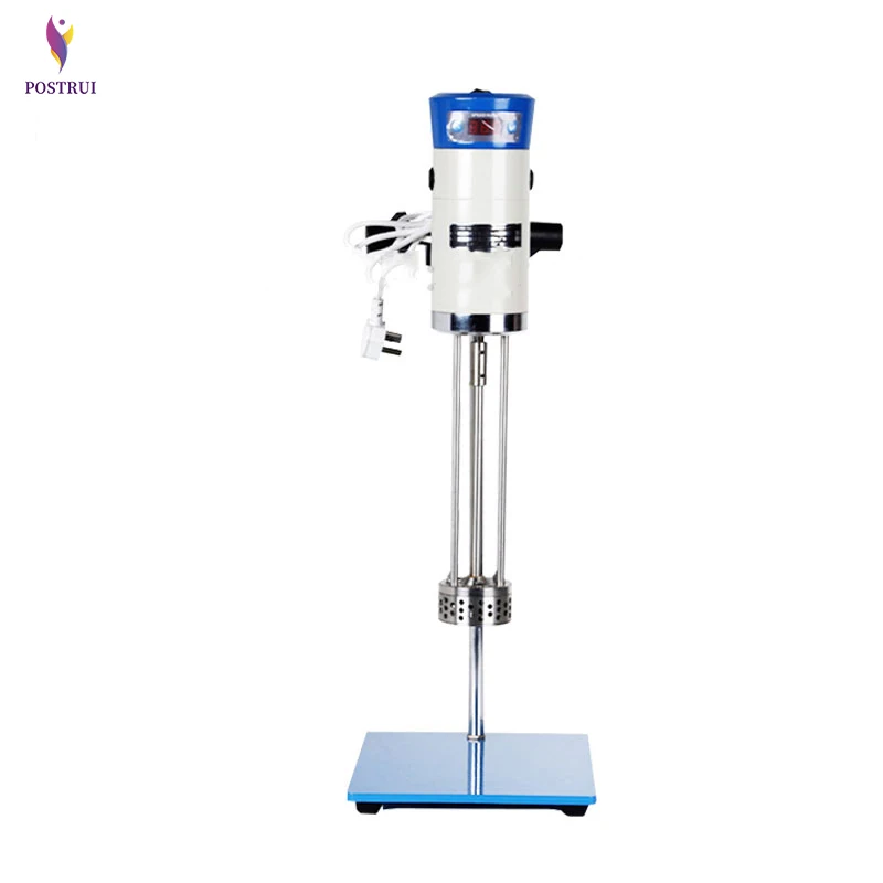 

JRJ300-SH Dispersion Homogeneous Emulsifier mixer 200-11000r/min Digital Display High Speed Shear Mixing Emulsifier 220V 2-15L