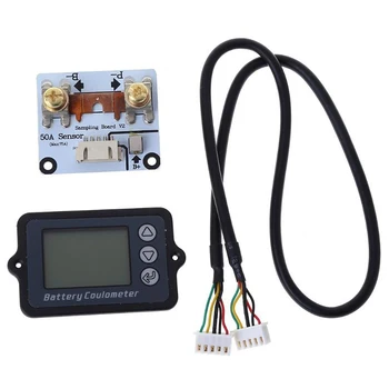 

DC8-80V 50A Battery Coulometer TK15 Professional Precision Battery Tester for LiFePo Coulomb Counter