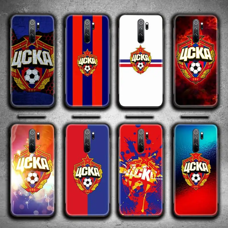 ЦСКА логотип Чехол для телефона Redmi 9A 9 8A 7 6 6A Note 8 8T Pro Max K20 K30 | Мобильные телефоны и
