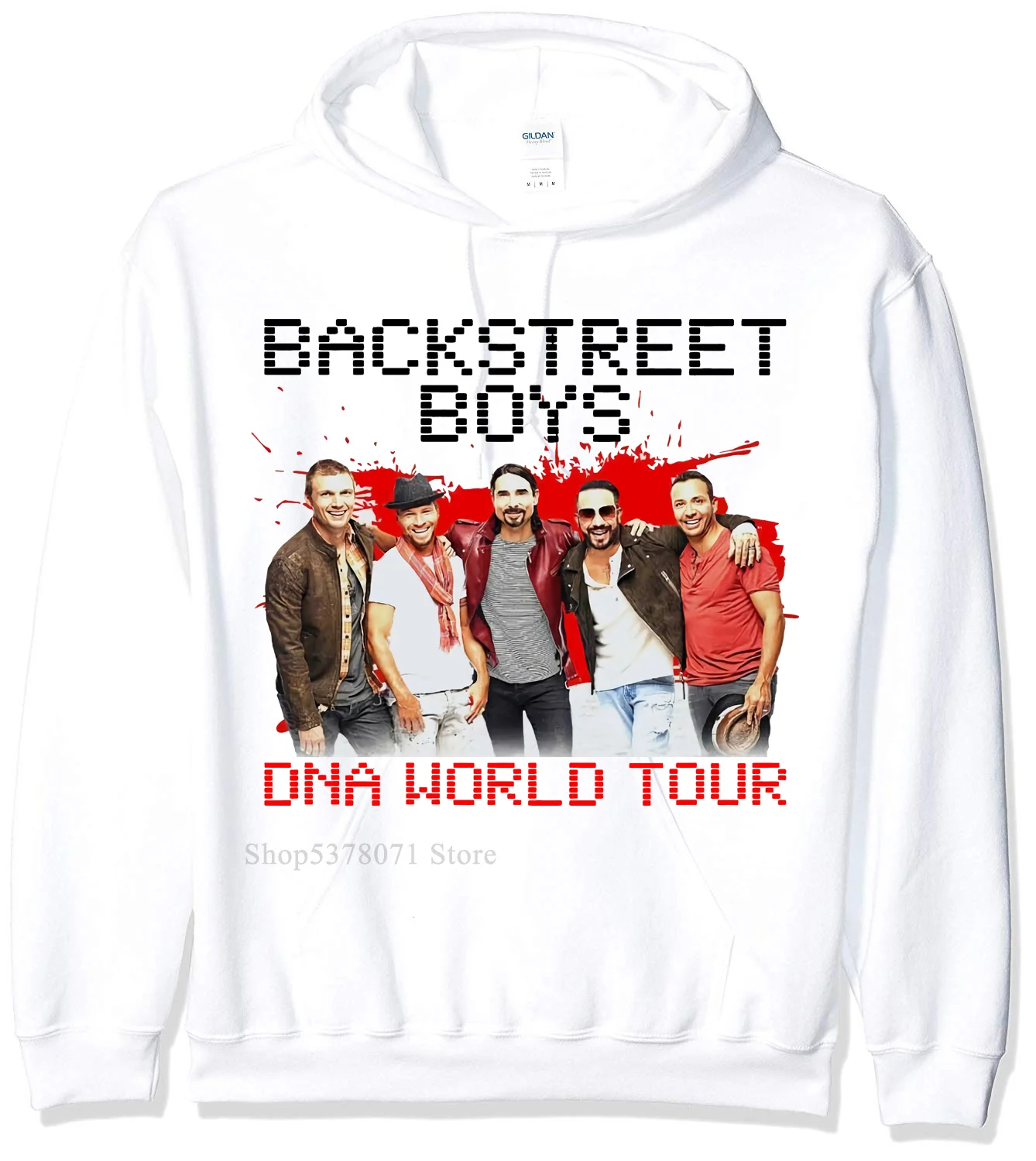Толстовки с капюшоном для мальчиков принтом Dna World Tour размер s до 2XL модный