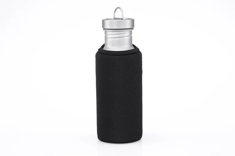 Кит 550 мл полная титановая бутылка для воды с дополнительной Титановая Крышка походная посуда для кемпинга Пешие прогулки Велоспорт чашка для воды спортивная бутылка
