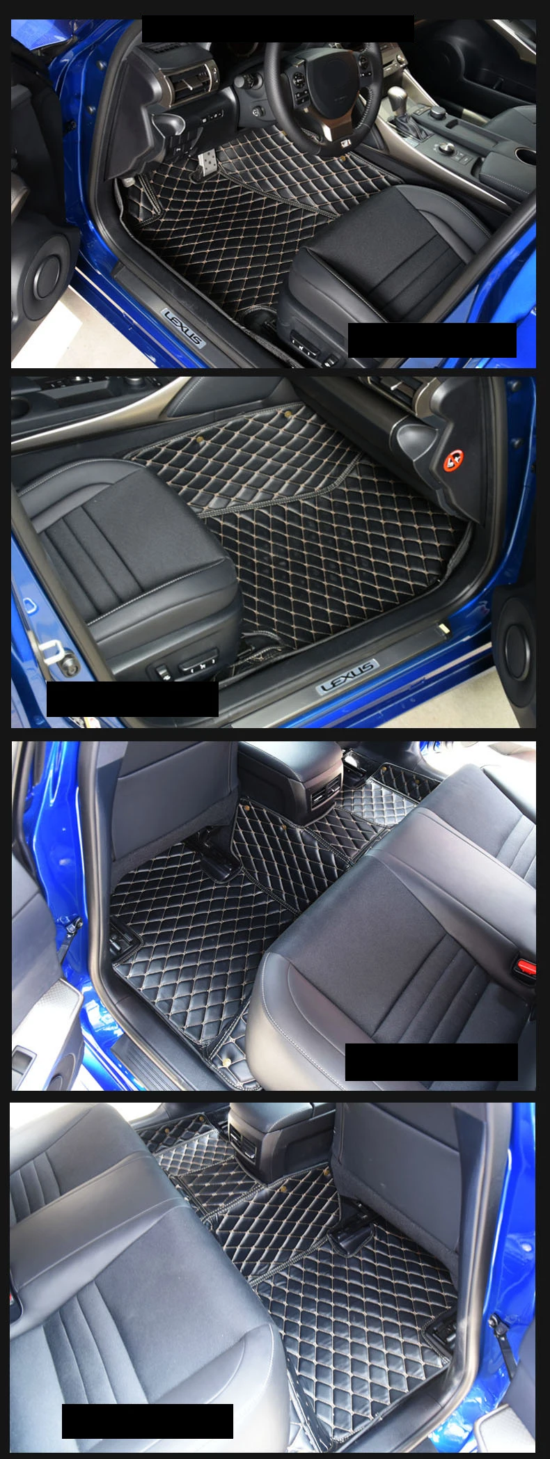 Стиль кожаные автомобильные коврики для lexus ct200h ct200 ct 2011 2012 2013 ковер