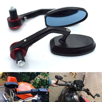 

Universal Motorcycle rearview side mirrors handle bar end 7/8" 22mm for Triumph DAYTONA 955i SPEED TRIPLE SRINT ST SPRINT TT600