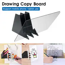 Светодиодный оптический проекционный чертеж, эскиз, зеркальное отражение, затемнение, кронштейн, держатель, картина, зеркальная пластина, копировальный стол