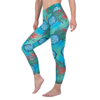 

Leggings Sport Women Fitness Digital Printing Stitching Fitness Running Sportswear spodnie damskie Gym Leggings