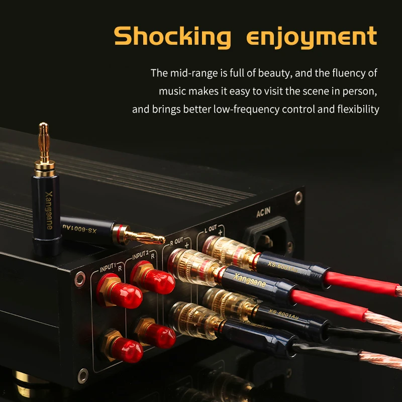 Kopfhörerkabel High End 7N OCC Reines Kupfer 8TC HIFI Lautsprecherkabel Hi-End Audio Mc Audio