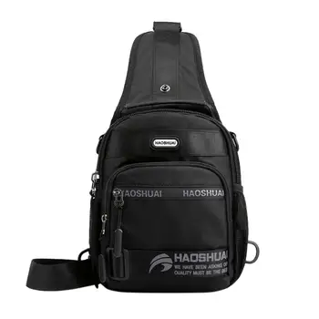 

Unisex Trend Pockets Fashion Sports Fanny Pack Chest Bag 2020 Newest Hot Men Outdoor Nylon Waist Bag Crossbody Shoulder Pack /E