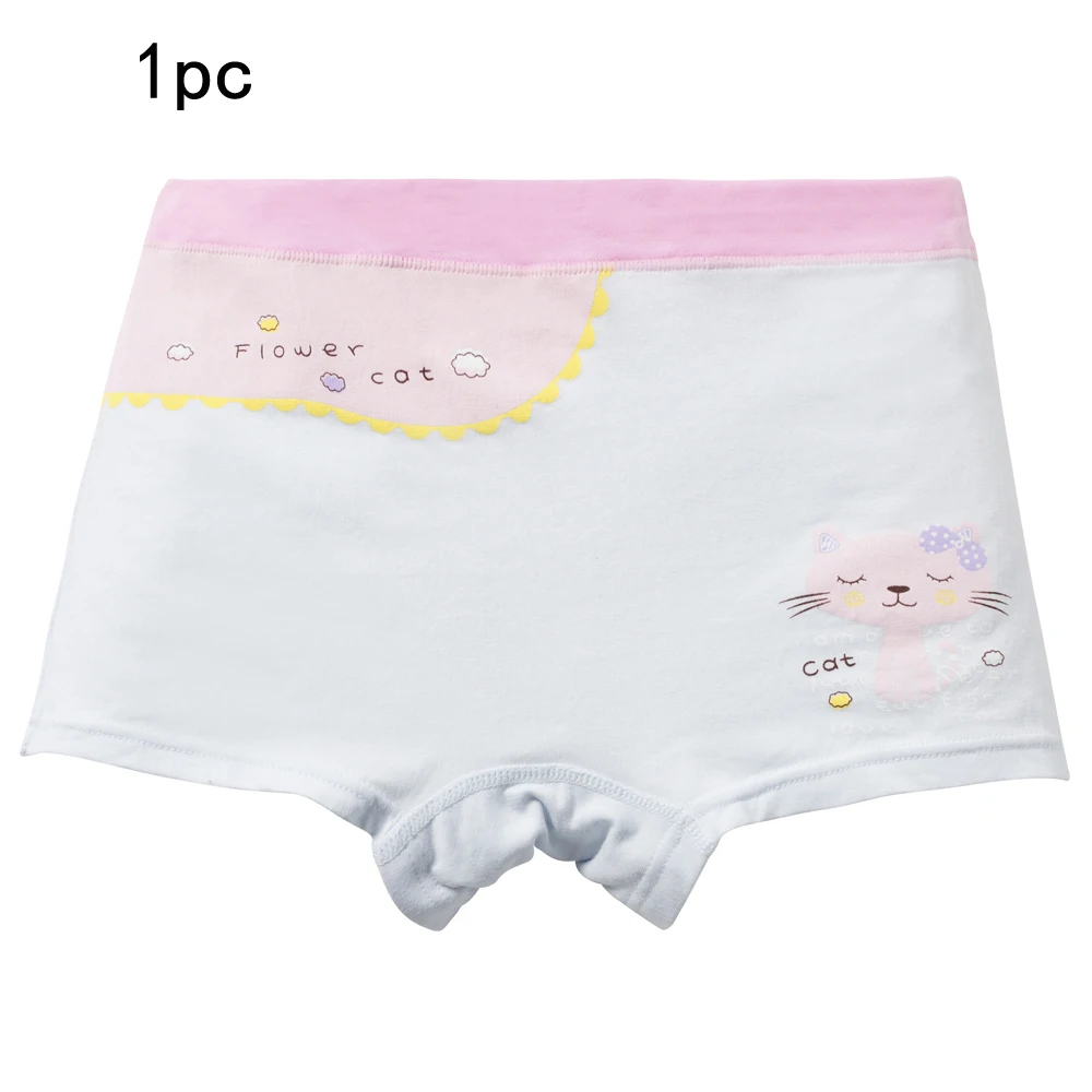 1 Pc/ Pcck Girl Pants Cat Underwear Children Cotton Shorts Kids Boxer ...