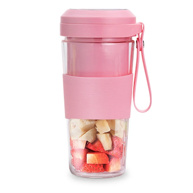 Electric Portable Juicer Cup 300Ml Usb Kitchen Fruit Mixer Fruit Squeezer Juicer Cup
