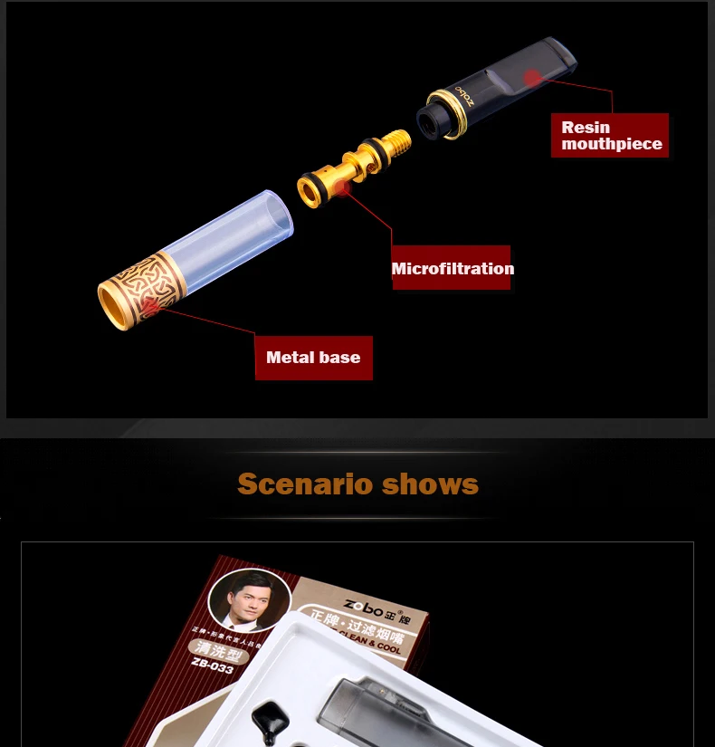 Инструмент для курения, держатель для сигарет, фильтр, двойной фильтр, тип микропористой очистки, мужской фильтр для сигарет, набор для курения, лучшие подарки