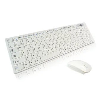 

2.4G Ultra-Thin Flat-Panel Wireless Keyboard And Mouse Set Optical Keyboard And Mouse Office Dedicated