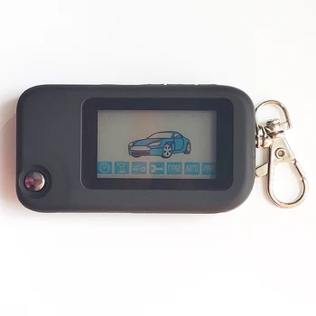 

B92 Remote Controller With Key Uncut Blade For Two Way Car Alarm Starline B92 Folding Car Flip Remote