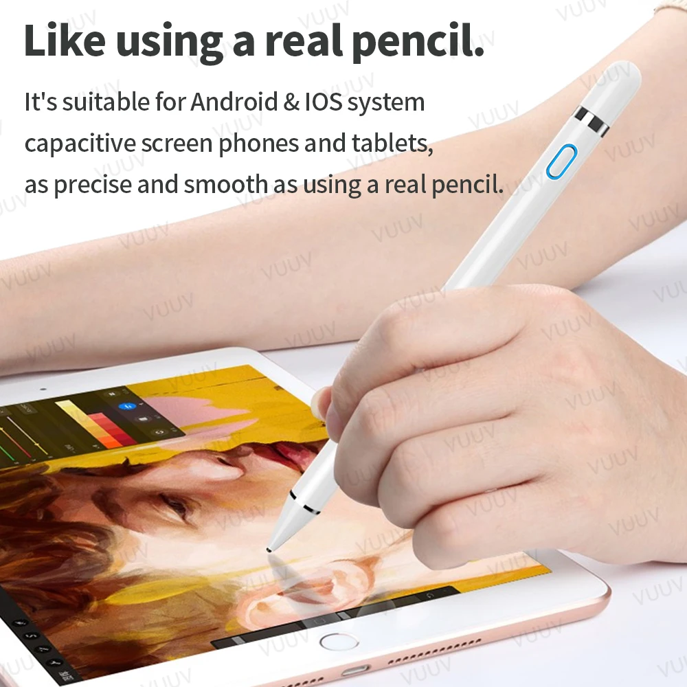 For Apple Pencil iPad Stylus Touch Pen For Tablet iOS Android Universal Stylus Pen For Mobile Phone Huawei Samsung Xiaomi Pencil 3