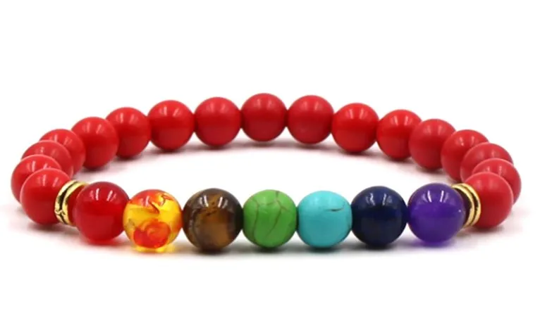 8 мм etg2 различные цвета радуги эластичный камень из натуральной лавы бусины агата