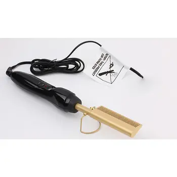 

Electric Curling Comb Copper Comb Wet And Dry Hair Curler Household Volume Straight Multi-Function Bangs Electric Coil Comb