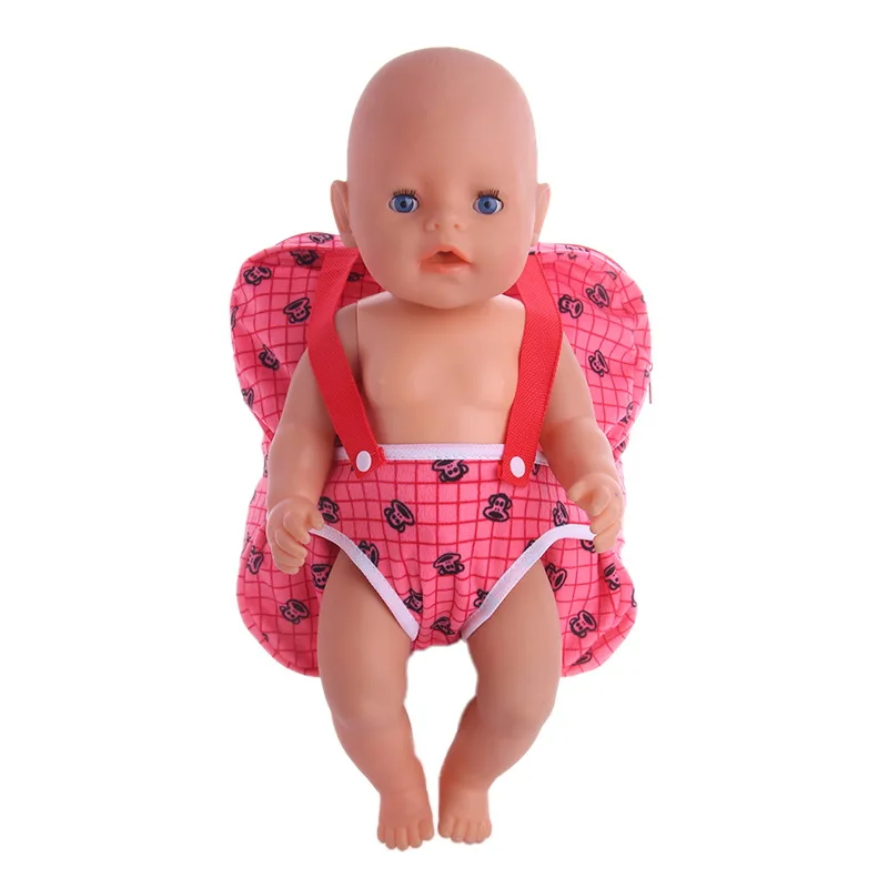 Аксессуары для кукол портативная кукла рюкзак для 18 дюймов американский и 43 см Born Baby наше поколение Рождественский подарок на день рождения - Цвет: n791