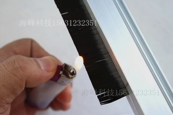 

Carbon fiber de-static brush eliminates electrostatic brush composite/concave printing press anti-static brush