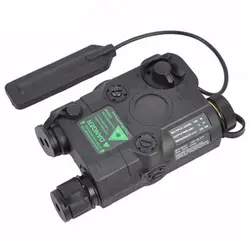 Новая распродажа An/Peq-15 зеленая точка с белым светодиодным фонариком ИК-осветитель для охоты на открытом воздухе