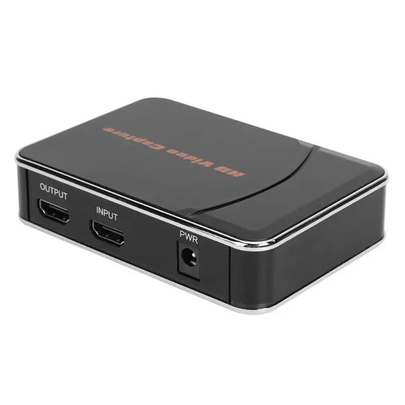1080P 30fps HDMI игровая Карта видеозахвата HD видео рекордер для xbox One/360 PS3/PS4 с одним нажатием ни один ПК не задал никаких настроек