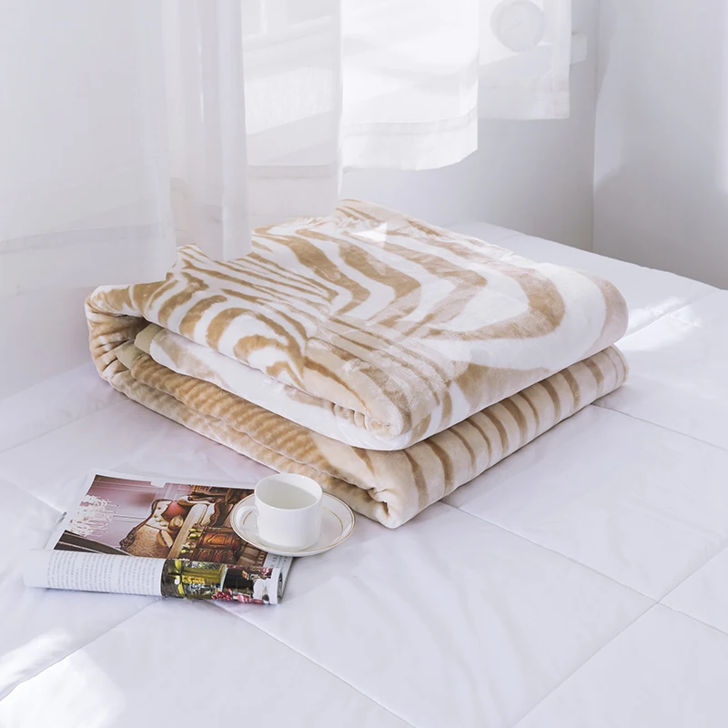 Camel 2,8 кг супер мягкое летнее Облачное одеяло с рисунком зебры для украшения дома, теплое одеяло для дивана, кровати, дивана, одеяла s 200*230