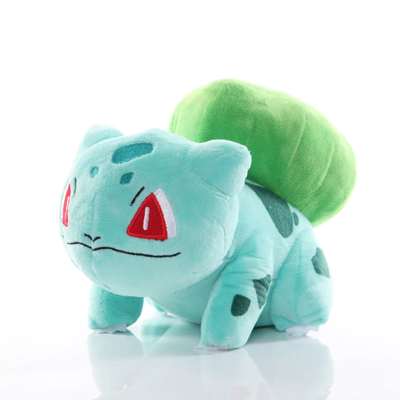 

22 см Bulbasaur плюшевые игрушки куклы TAKARA TOMY Покемон Бульбазавр плюшевые мягкие игрушки-животные подарки для детей