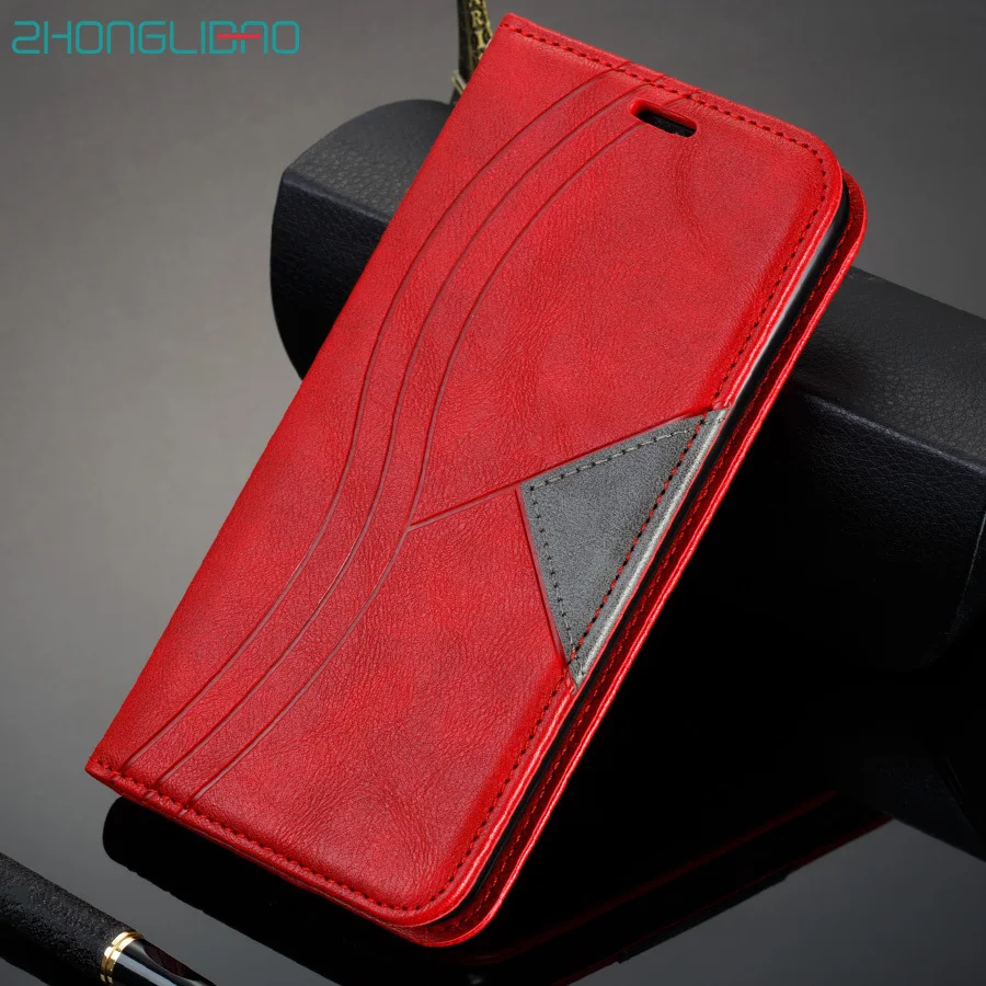 Магнитный чехол книжка Xiomi k30 K20 9t Pro для Xiaomi Redmi Note 9 8 7 8T 9s 6 6a 7a 8a кожаный бумажник с
