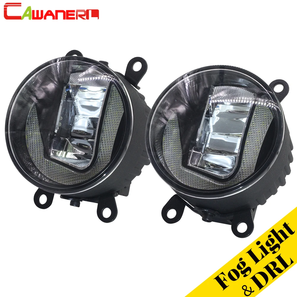 Cawanerl для Peugeot 207 2006 2012 Автомобильный светодиодный противотуманный светильник