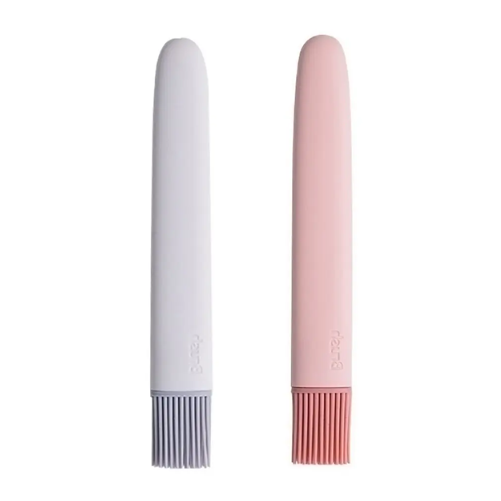 portable silicone oil barbecue basting brush pastry kitchen baking removable fondness bread sauce cream grill brush